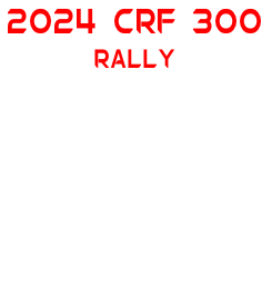 2024 CRF 300  RALLY