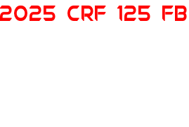 2025 CRF 125 FB