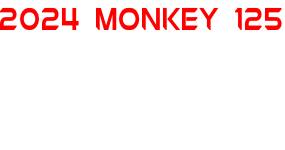 2024 MONKEY 125