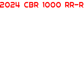 2024 CBR 1000 RR-R